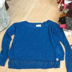 Blue Abercrombie Kids Sweater